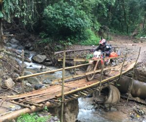 Repérage moto aux confins du Laos